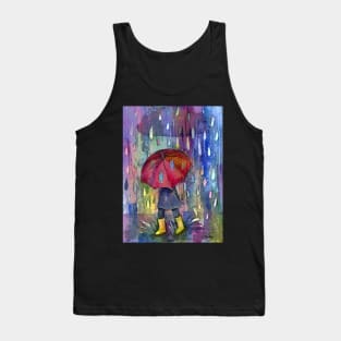 Red brolly Tank Top